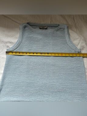 Nine & Co. Pale Blue Knit Tank